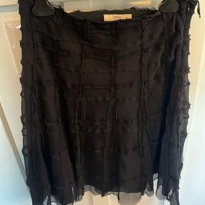 Prada silk skirt